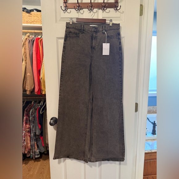 NWT Carly Jean Los Angeles Brown Holland Jeans Size 11 - Picture 5 of 8